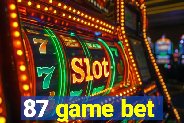 87 game bet